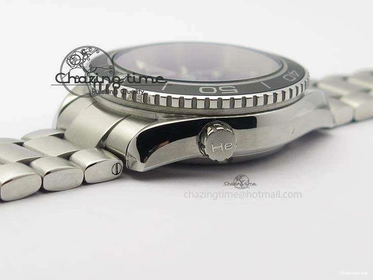 0314 Planet Ocean SS Bp Maker 45mm Black Bezel On SS Bracelet A OnTrend 8218